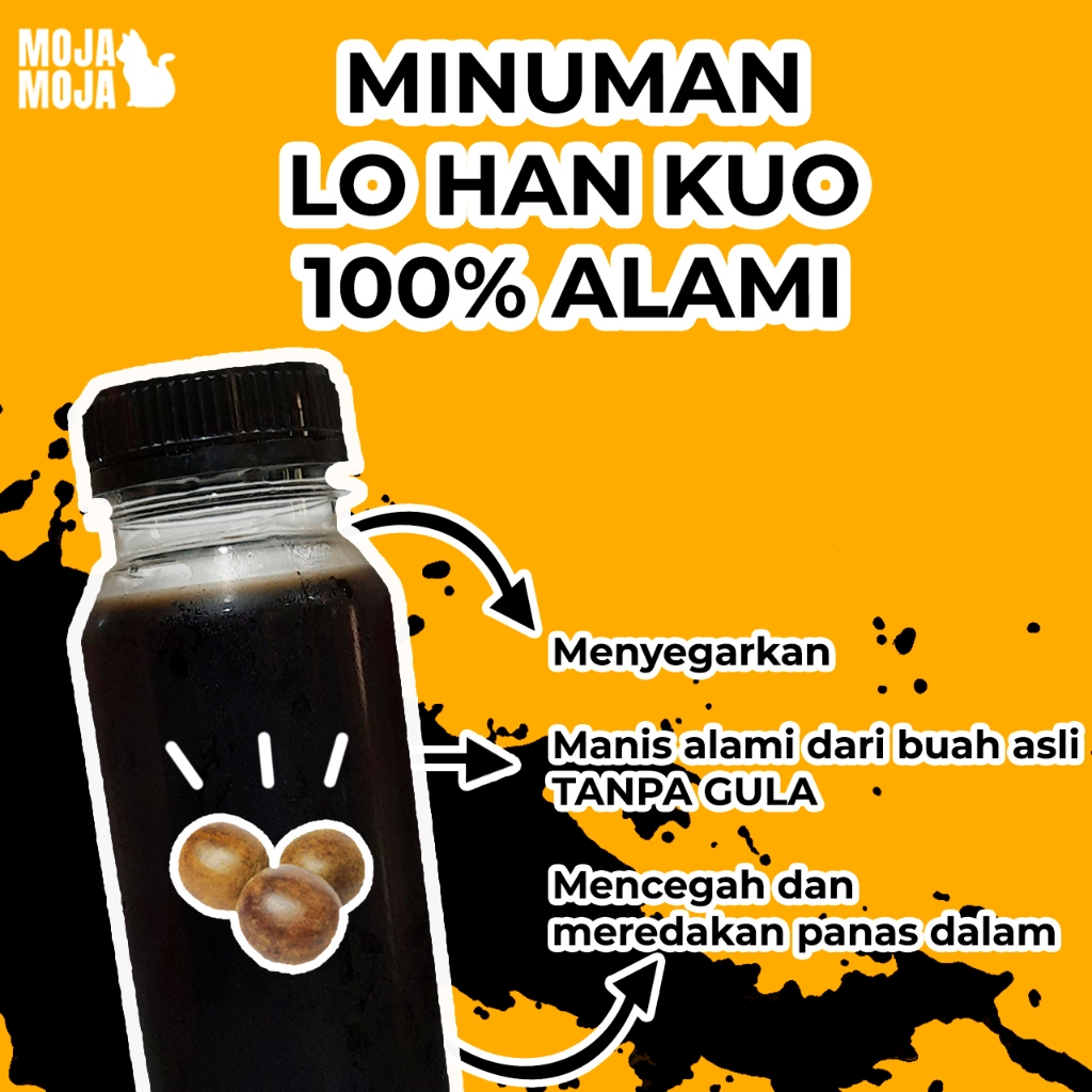 

Minuman Lo Han Guo 100% Alami