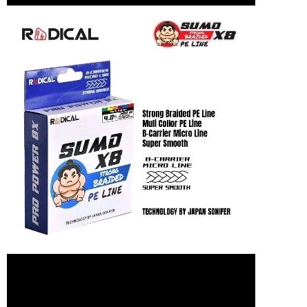 Senar PE Radical SUMO X8 300m