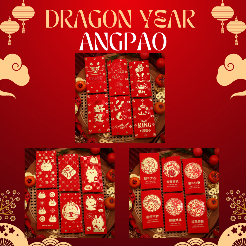 

Angpao Imlek Red Gold Besar isi 6/ Amplop Imlek 2024 / Tahun Naga