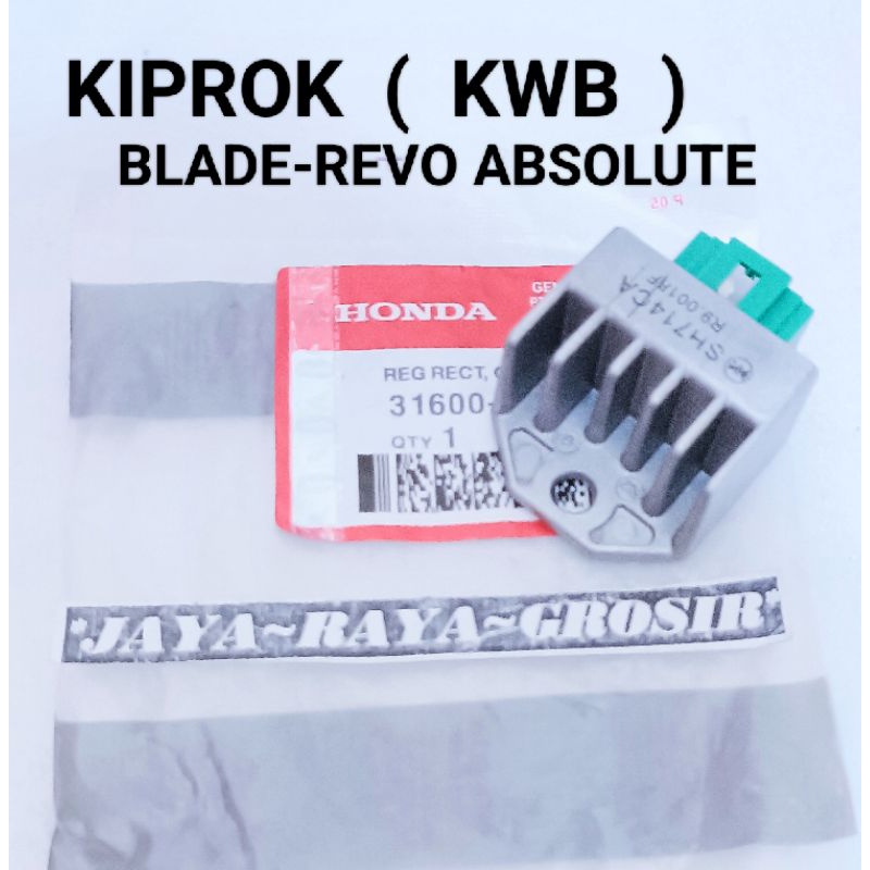 KIPROK REGULATOR ( KWB ) ONLY BLADE REVO ABSOLUTE REVO FIT KARBU HIGH QUALITY