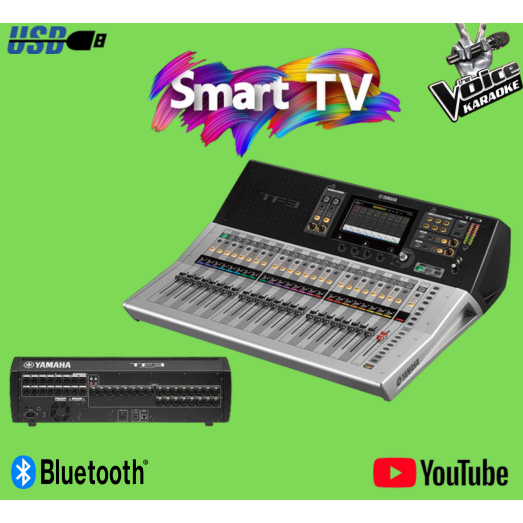 DIGITAL MIXER AUDIO YAMAHA TF 3 / TF3 / TF-3  24 CHANNEL RESMI YAMAHA