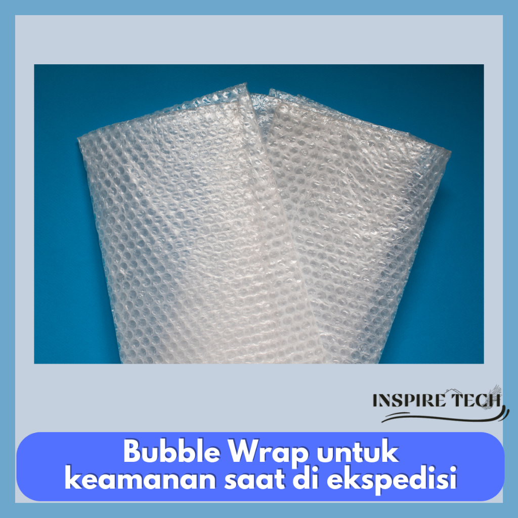 

BUBBLE WRAP TAMBAHAN UNTUK PACKING LEBIH AMAN