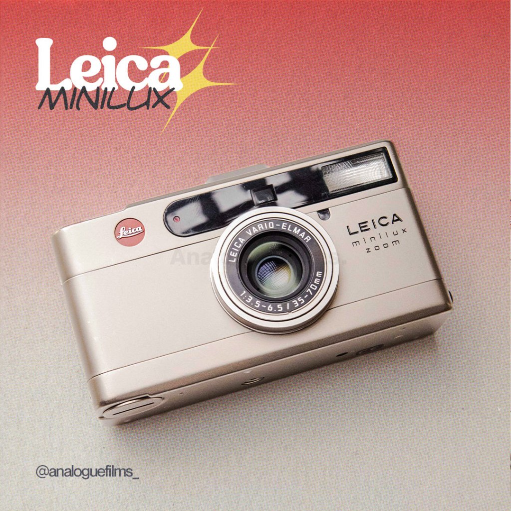 Kamera Analog Leica Minilux Zoom Super Mulus Normal 