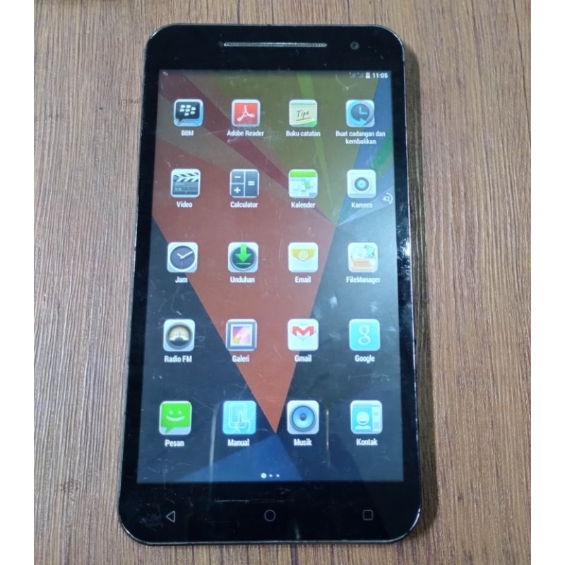 MESIN HIDUP TAB ADVAN T1X PRO MINUS LCD