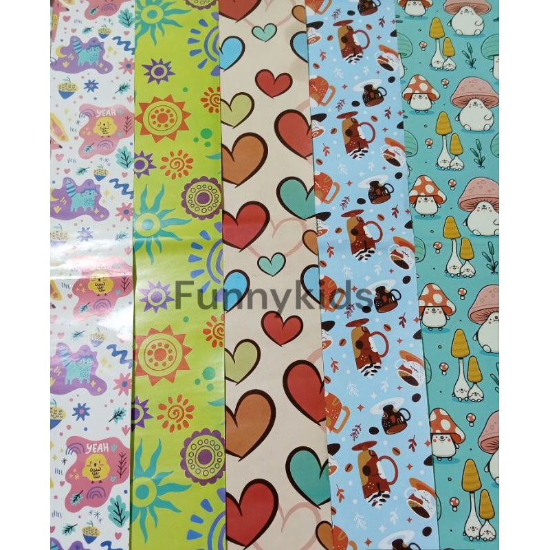 

FUNNYKIDS - kertas kado dan kartu ucapan