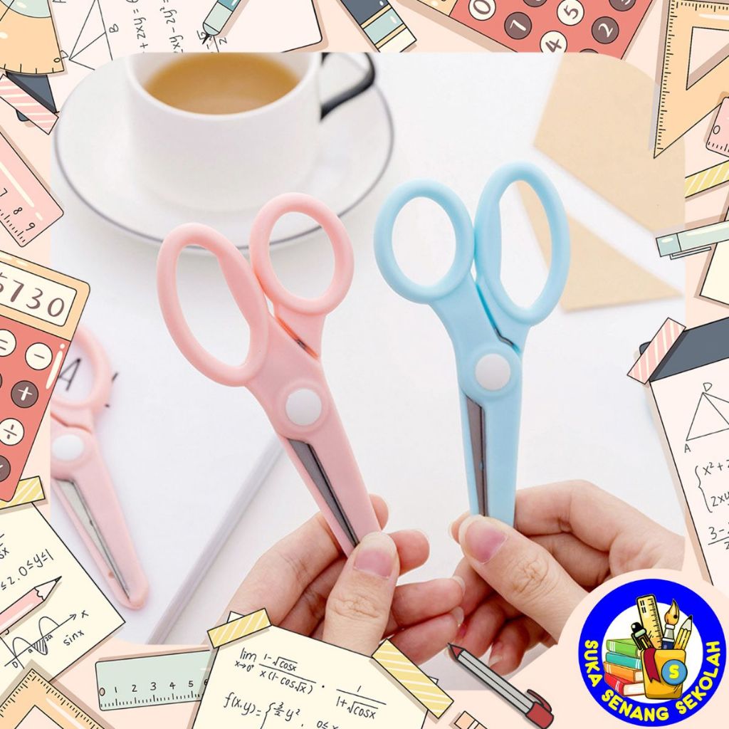

Gunting Plastik Mini Aman Anak / Gunting Kertas At0135 Tk1