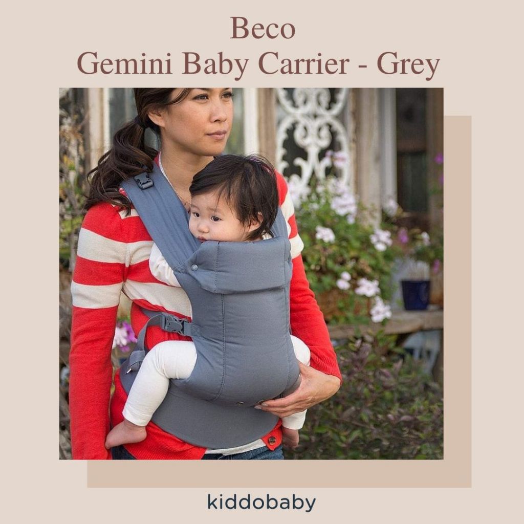 Beco Gemini Baby Carrier - Grey | Gendongan Bayi
