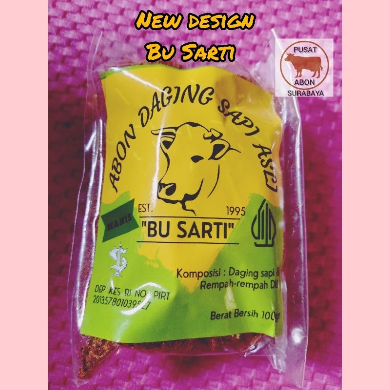 

Abon Sapi ibu Sarti MANIS 100gr