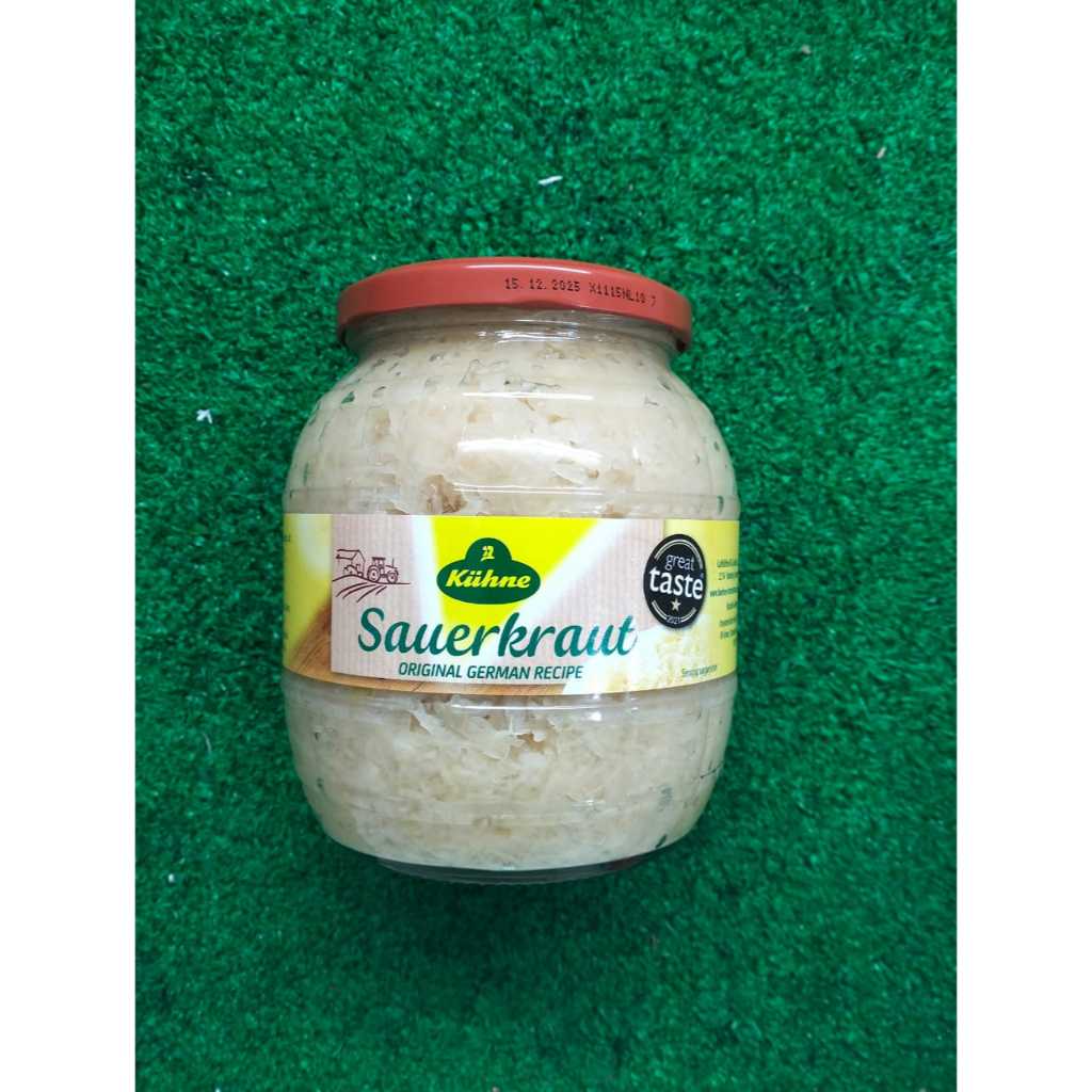 

Kuhne Barrel Sauerkraut 850 GR - Asinan Kol Putih - Fermented Cabbage