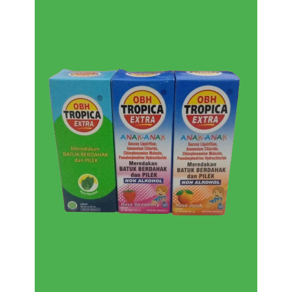 OBH TROPICA EXTRA 60ML UNTUK ANAK DAN DEWASA