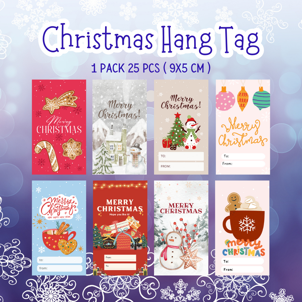 

Hang Tag Natal Christmas Kartu Ucapan