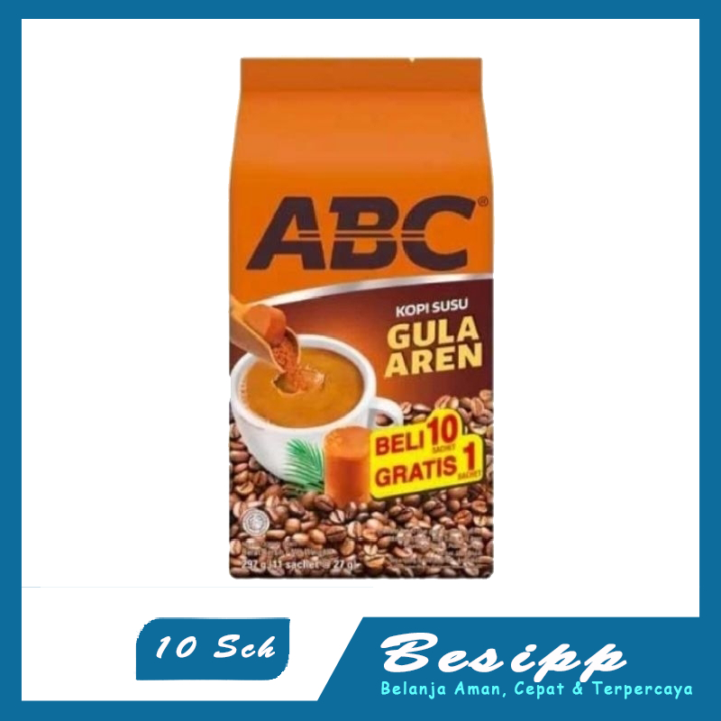 

ABC Kopi susu gula aren 10 sachet