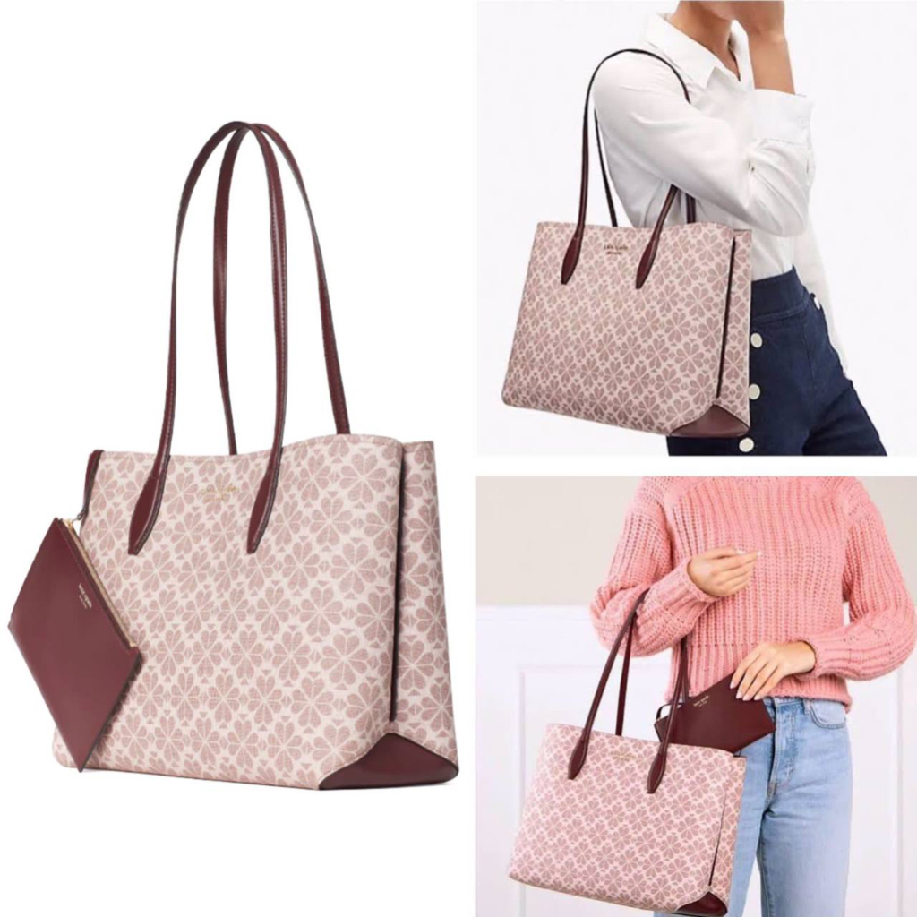 KATE SPADE ALL DAY LARGE FLOWER TOTE  MULTI ORIGINAL