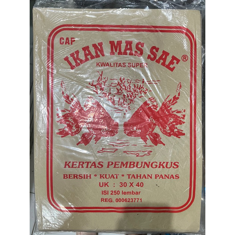 

IKAN MAS SAE KERTAS MINYAK 30x40 ISI 250 LEMBAR
