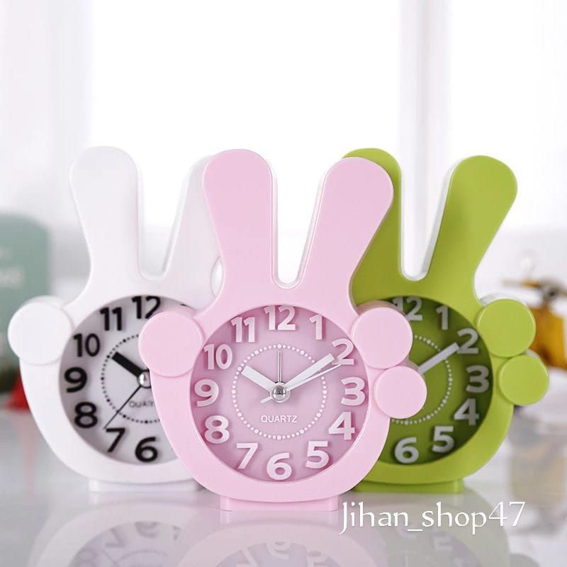 Jam Weker Alarm Karakter Jari Tangan