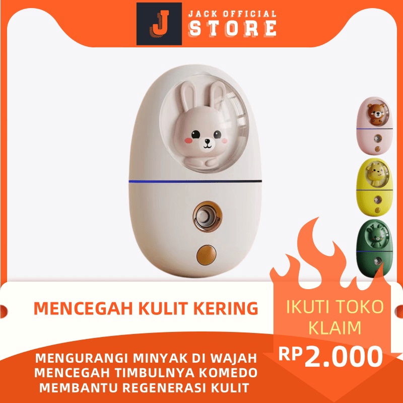 Termurah dan terbaik JACKSHOP Nano Spray Mini KARAKTER Mini Nano Spray Pelembab Wajah Dan DISINFEKTA