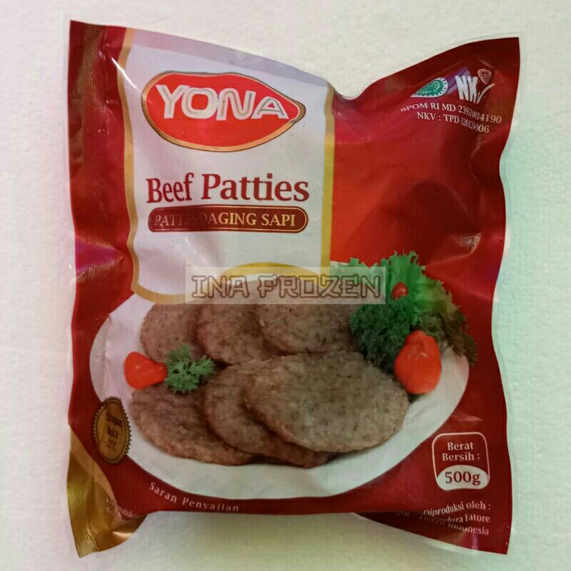 

Yona beef patties 500 gram