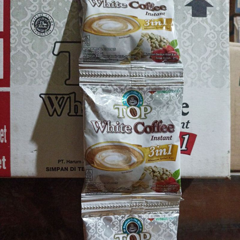 

top white coffe 1rtg isi 12pcs @21g