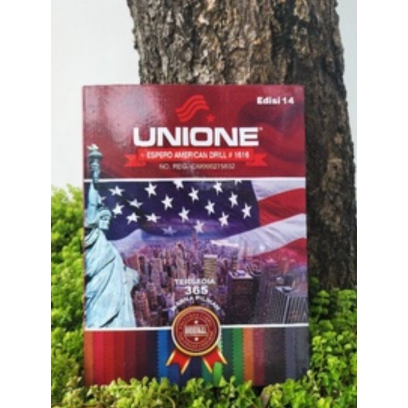 buku katalog/ katalag unione/sample unione/kain drill unione