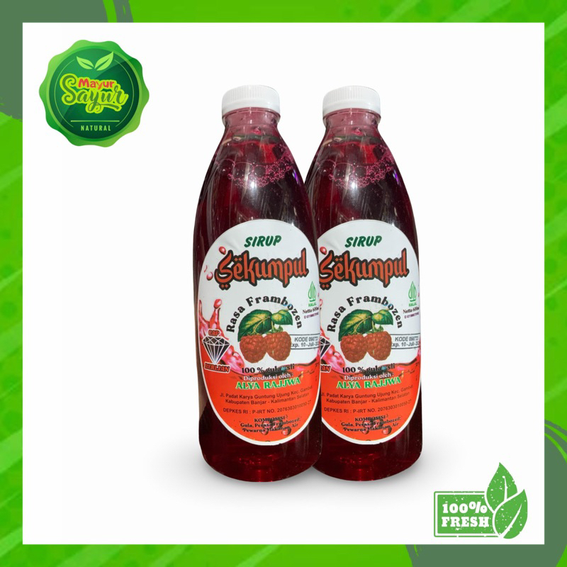 

KIRIM INSTAN Sirup Sekumpul Botol Frambozen / Setrup Banjar