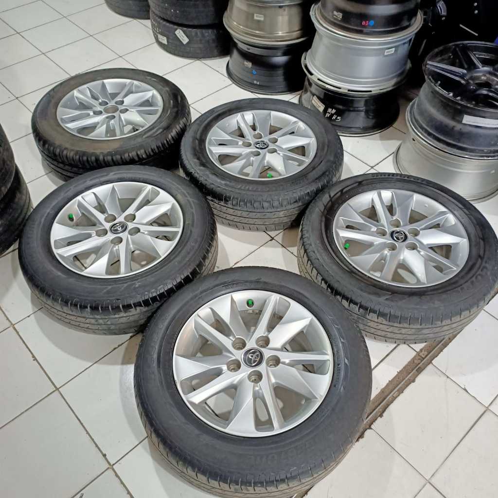 velg mobil bekas OEM INOVA ring 16 pcd 5x114,3 plus ban 205 65 r16