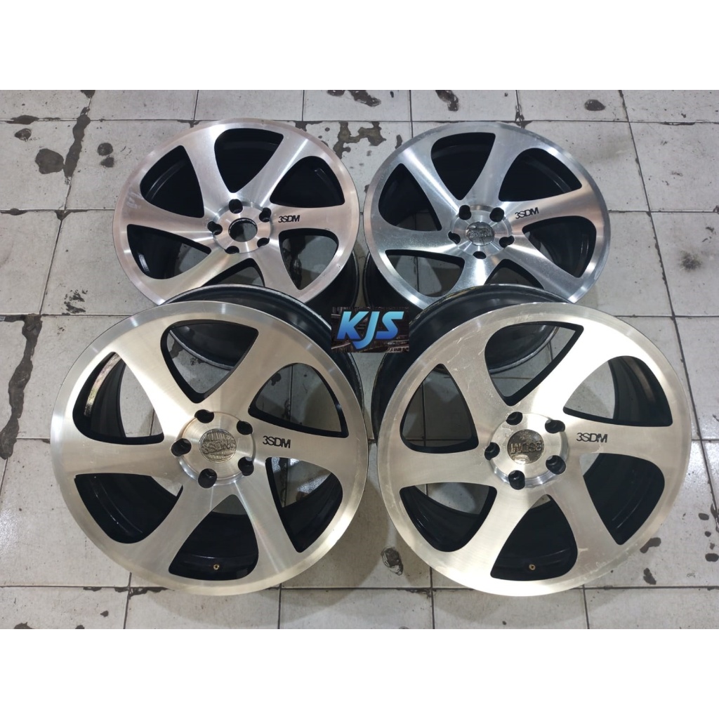 Velg Racing Second Ring 18 3SDM Pcd 5x114,3 R18 Buat CRV HRV Accord Camry Rush Terios Xpander Innova