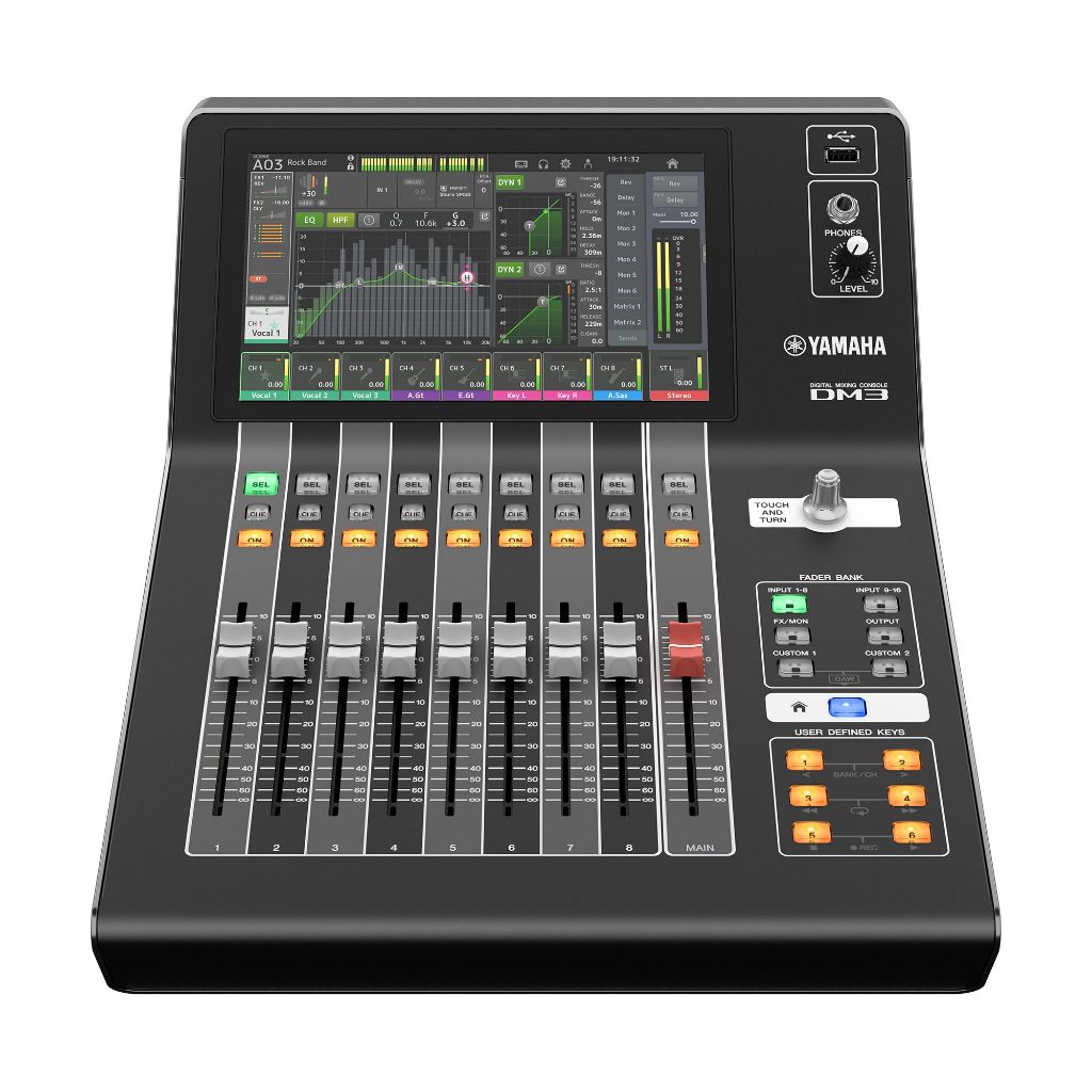 YAMAHA DM3 / MIXER DM 3 DANTE DIGITAL MIXING CONSOLE ORIGINAL
