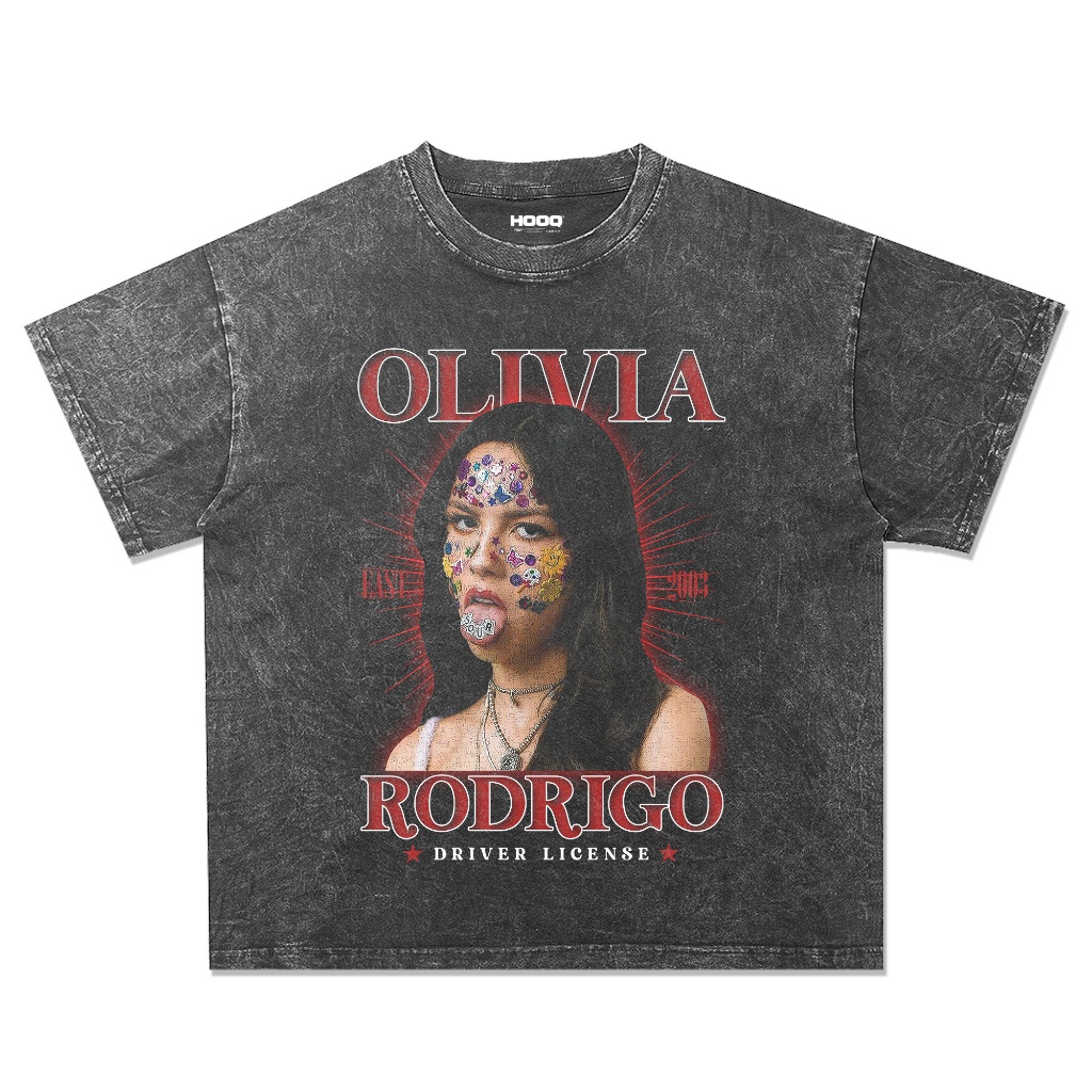 Olivia Rodrigo T-shirt Washing Oversize VIntage Olivia Rodrigo tee