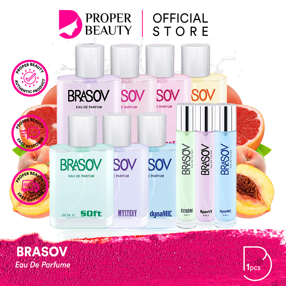 BRASOV Eau De Parfum Indonesia / Parfum Tubuh 50ml & 100ml / Unisex Female Male / Scentations Fragra