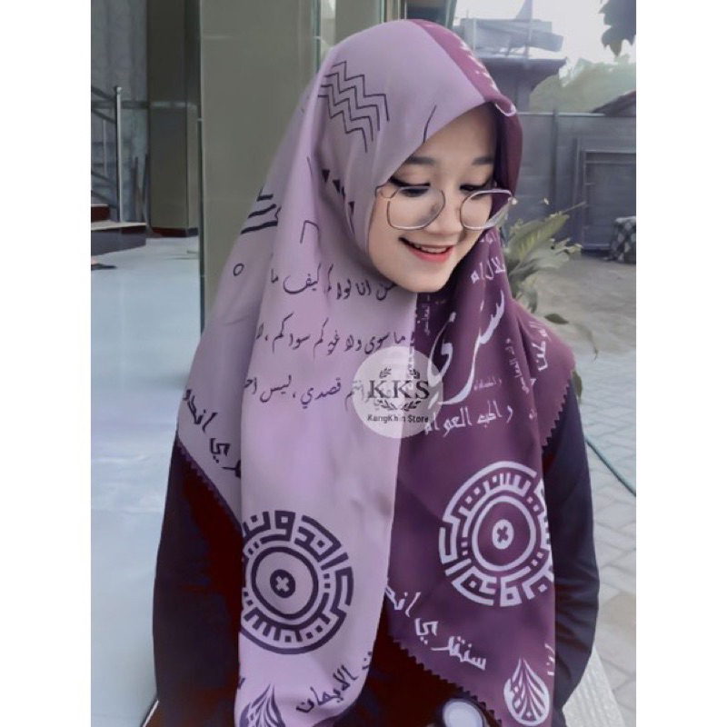DISKON HIJAB MAN ANA TERBARU HIJAB MOTIF ARAB SANTRI HIJAB ALA SANTRI HIJAB KORAN ARABIC