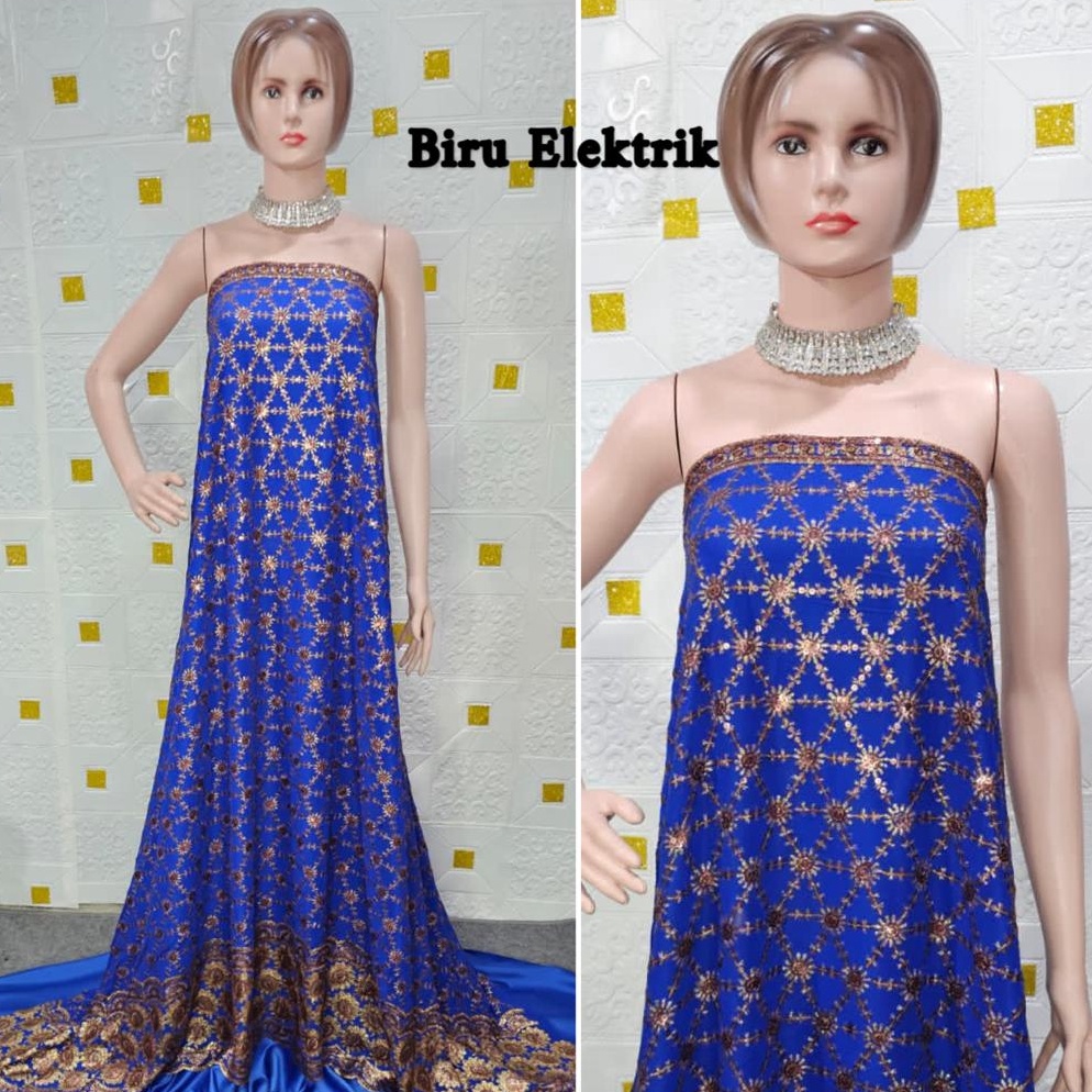 laris manis.. Kain Sari India / bahan Sari India TERBARU