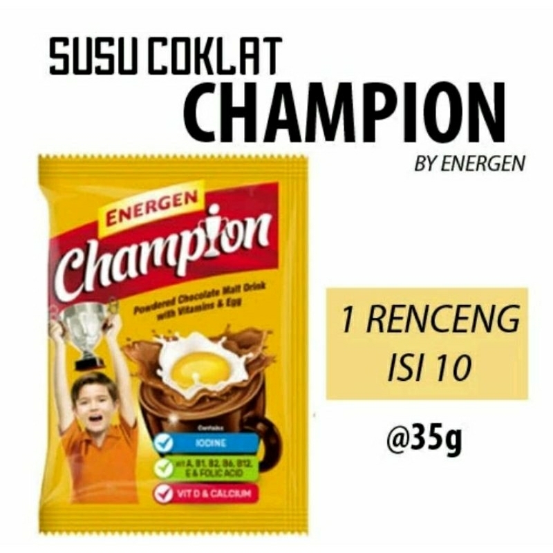 

Minuman Coklat CHAMPION