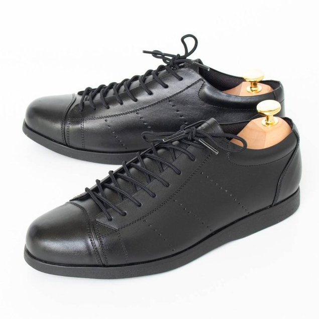 SEPATU PANTOFEL KULIT BOSTON ALLEN BLACK RAJINSTORE x BOSTON FOOTWEAR FULL ORIGINAL SEPATU KULIT