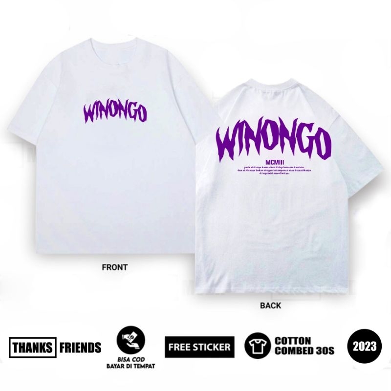 Kaos SH Winongo 1903 Purple Edition