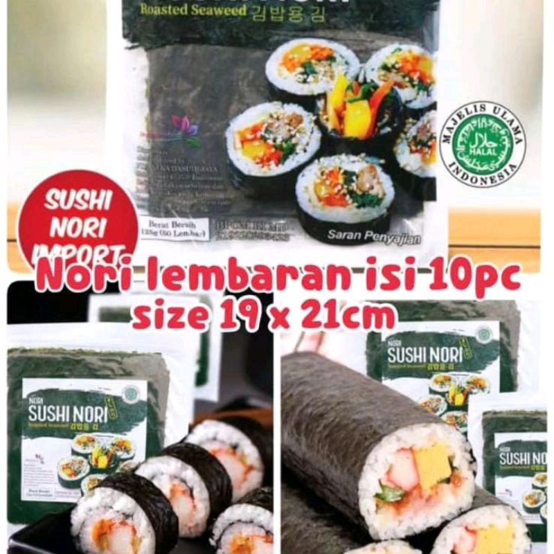 

Nori Lembaran Untuk Membuat Sushi Onigiri