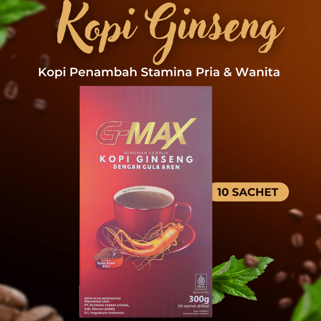 

KOPI G MAX KOPI KEJANTANAN BISA COD