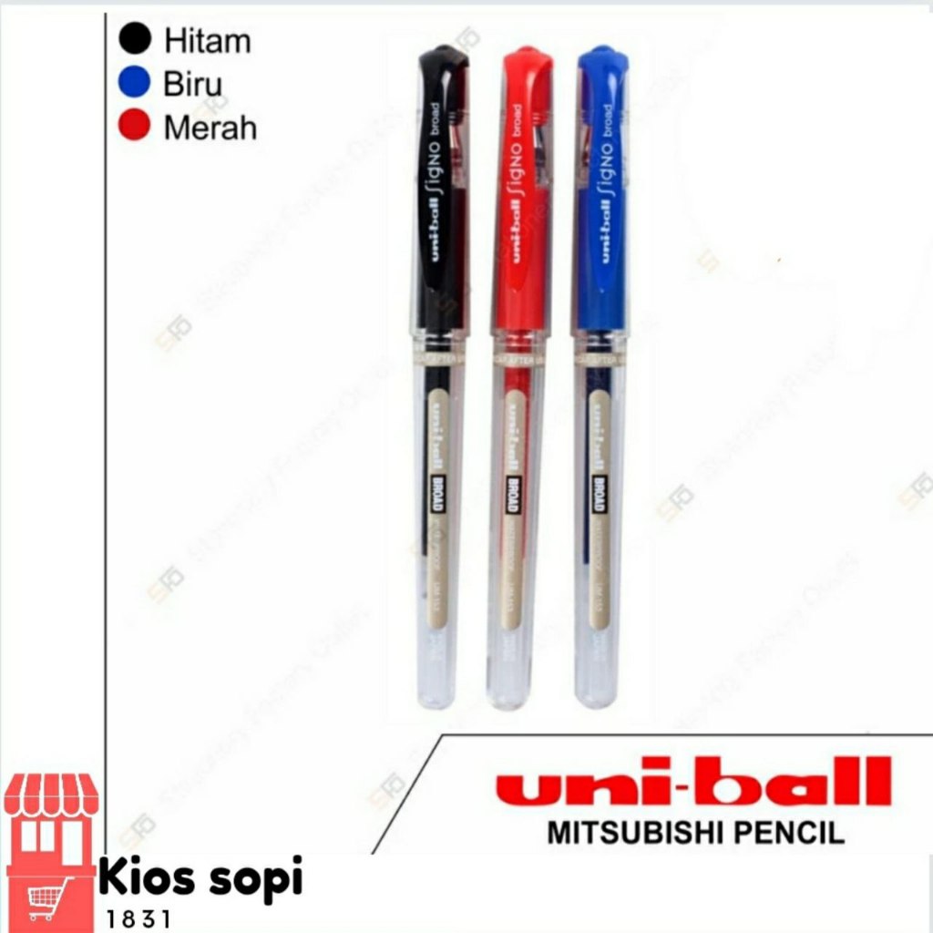 

Pen Uniball Signo 1, 0 mm - merah