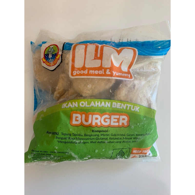 

ILM DAGING BURGER 500g