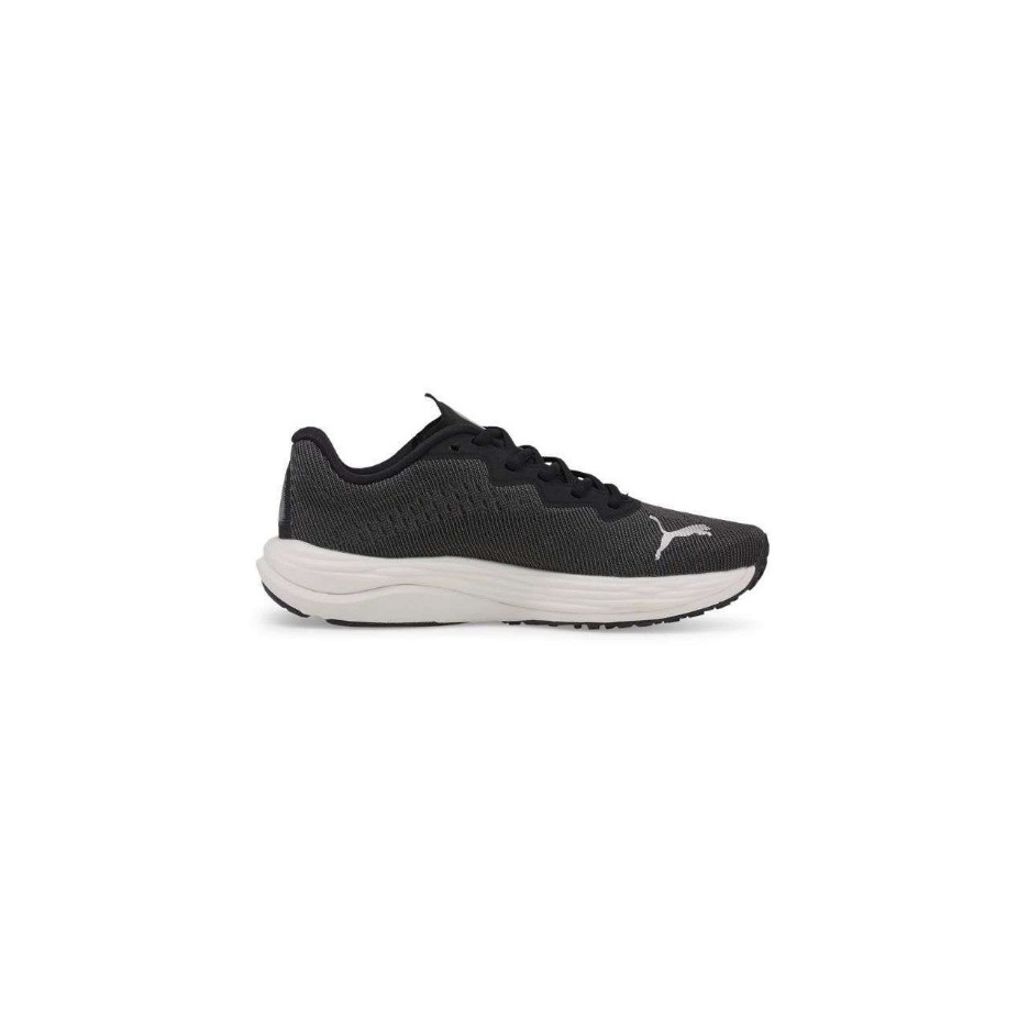 Sepatu Lari PUMA Velocity Nitro 2 Black-White