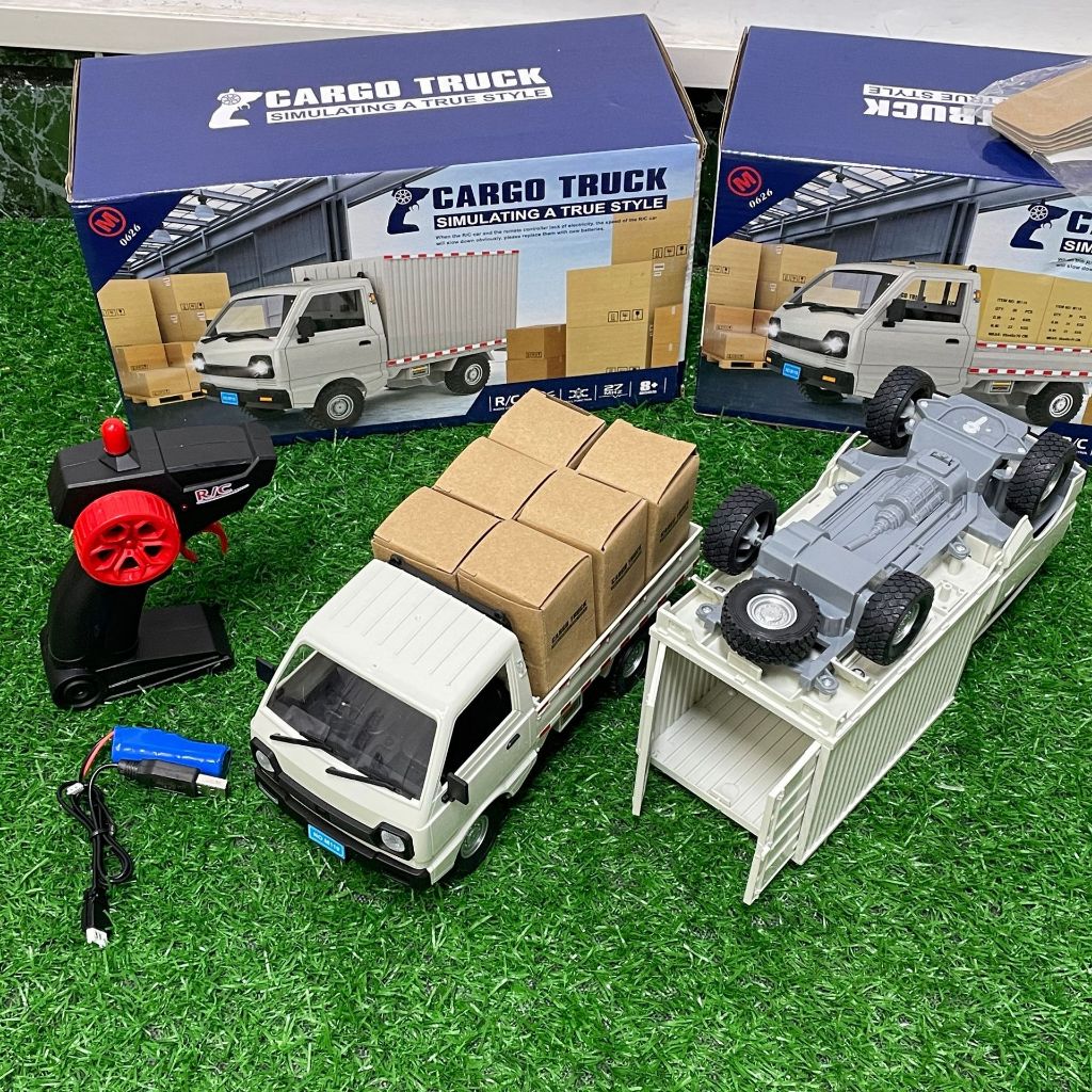 bestpromo ferris wheel 2.4g rc spray truk wuling dengan karton rc pick up truck box suzuki carry &