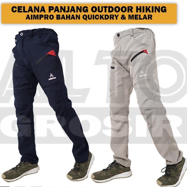 BestSeller Celana Gunung QuickDry Bahan Ringan Celana Gunung Panjang Pria Wanita Celana Outdoor Pria