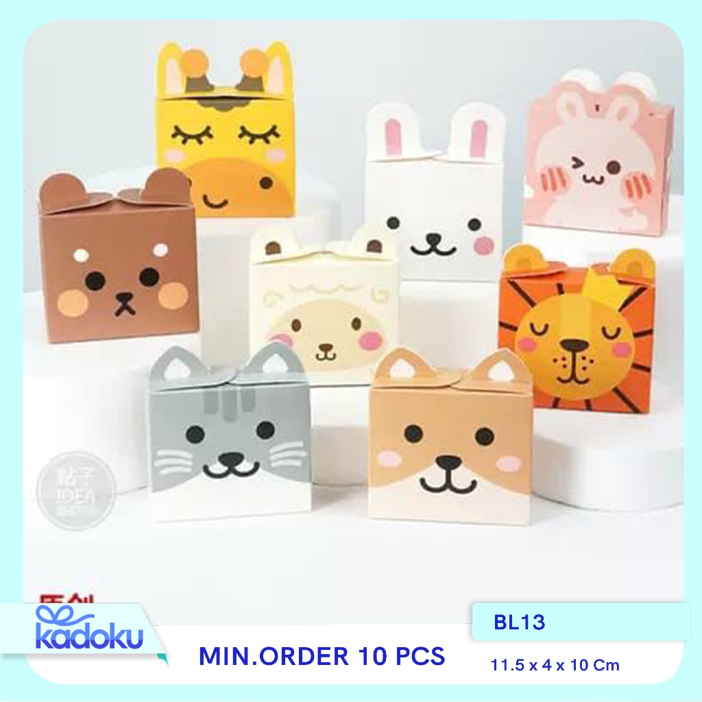 

Kotak Souvenir Anak / Box Hampers Anak / Goodiebag Souvenir Anak / Kotak Permen Anak I BL13