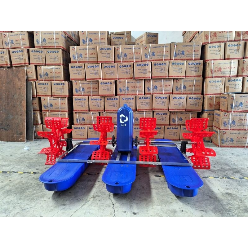 Kincir Air Tambak ACT 3 phase 2 HP Gearbox Besi Cor