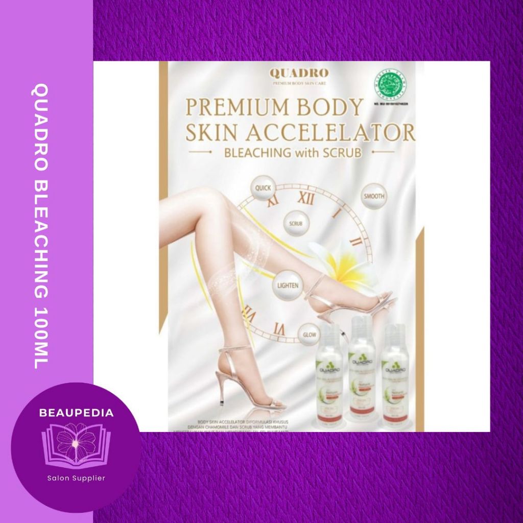 Quadro Body Skin Accelerator 100ml - Body Bleaching - Bleaching Badan