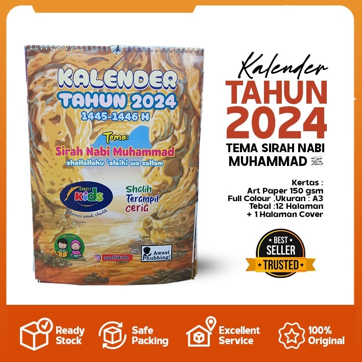 

Kalender Islami 2024 KALENDER DINDING ANAK SHALIH 2024 M