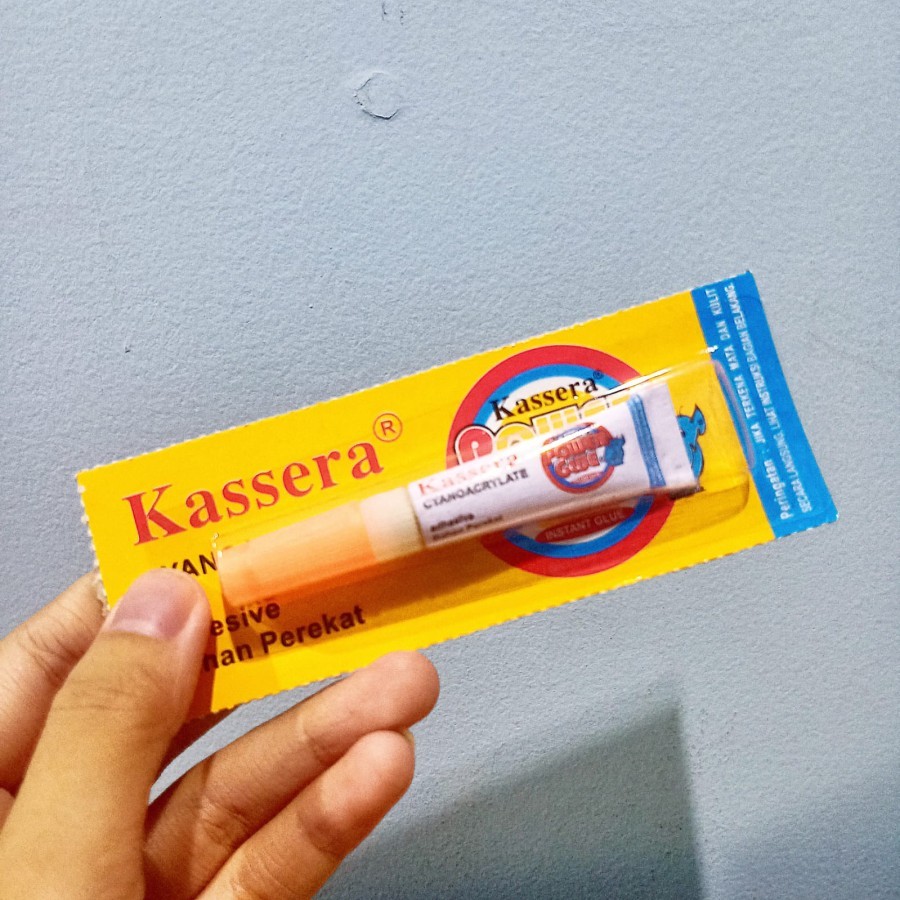 

Lem Power Glue Original Kassera Super Lengket Perekat Kuat Harga 1 Pcs