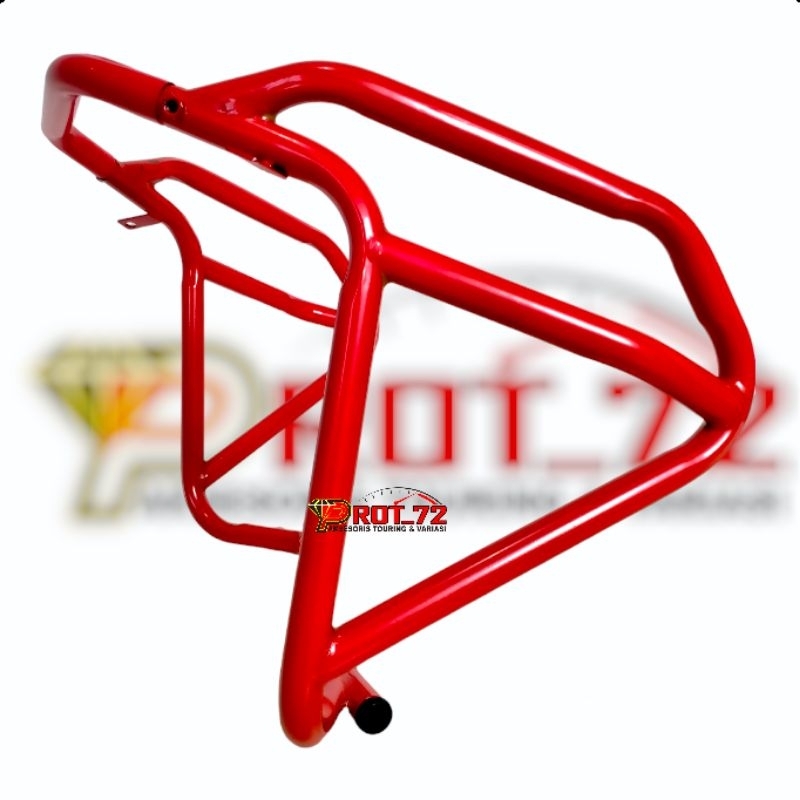 Tubular Crashbar CB150X CB500X Full Body Plus Jalu Slider Agna Full Hitam Aksesoris Variasi