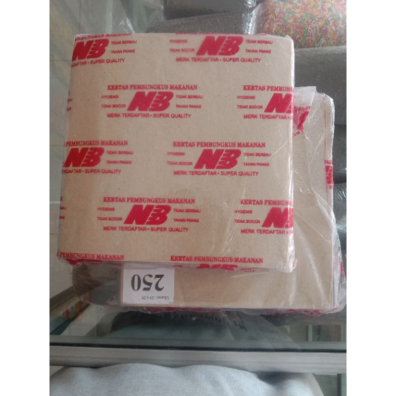 

KERTAS MINYAK SAMIR UK 18x18 cm, 20x20cm