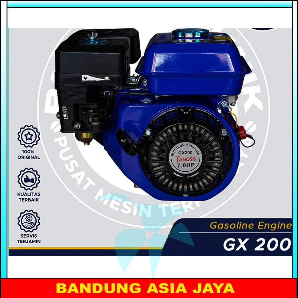 Engine TANOSS GX 160 GX 200 6,5 HP 7 HP Mesin Penggerak Murah GX 160 Gasoline Bensin Tanoss