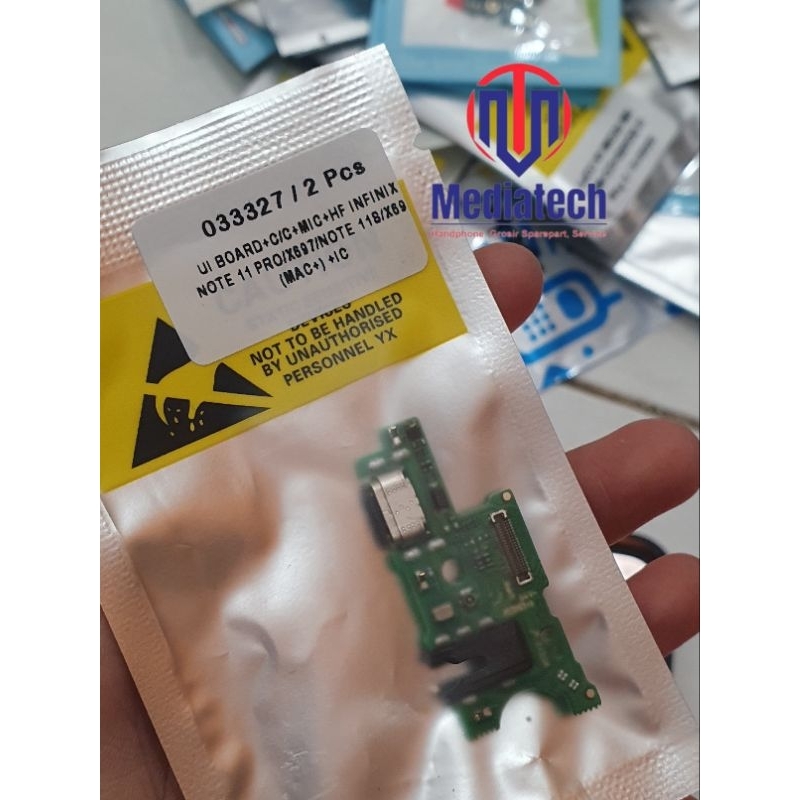 SUB-BOARD PAPAN CAS INFINIX NOTE 11 PRO /NOTE 11S (MAC+)+IC